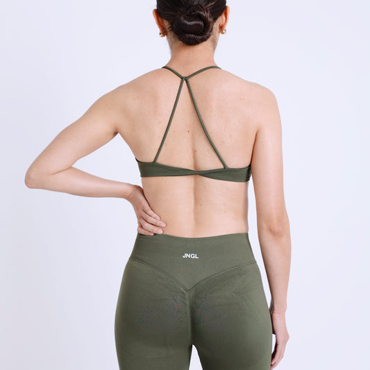 Avancer Cross Strap Sports Bra