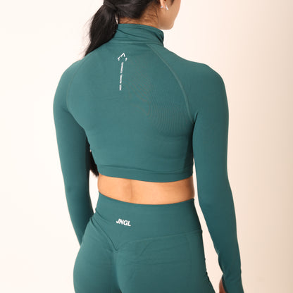 Avancer Seamless Cropped 1/4 Zip