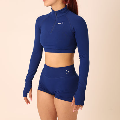 Avancer Seamless Cropped 1/4 Zip