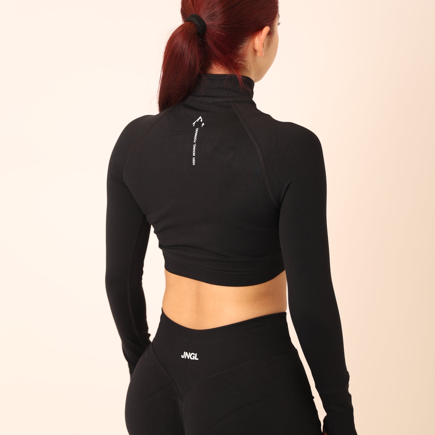 Avancer Seamless Cropped 1/4 Zip