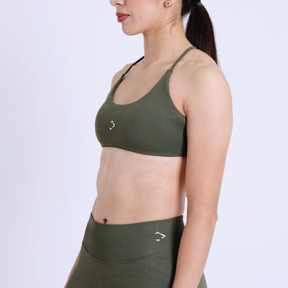 Avancer Cross Strap Sports Bra