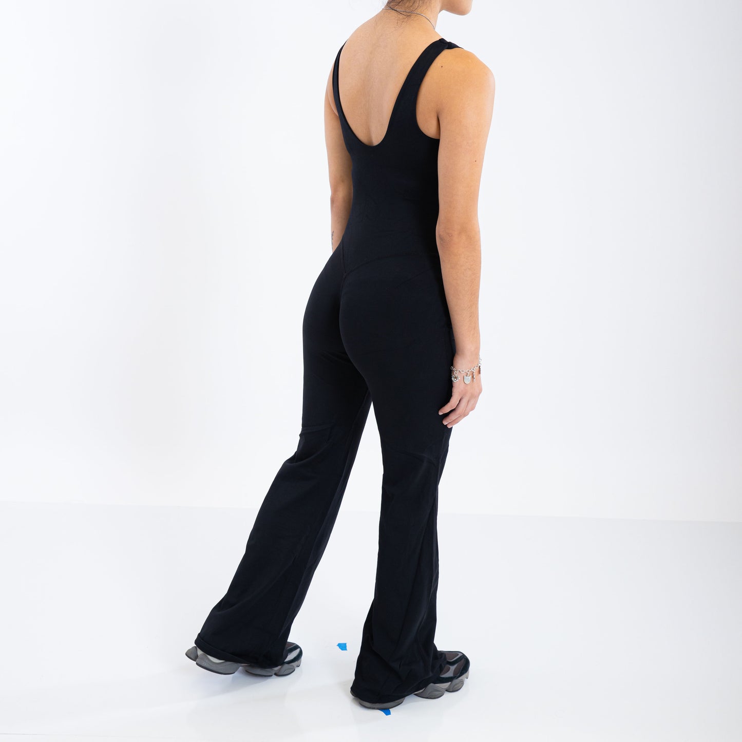 Shape U Back Full Length Flared Onesie