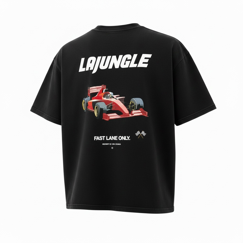 LaJungle Vintage Racing Classic Oversized T